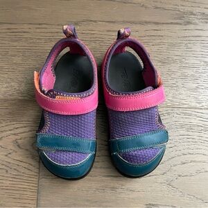Teva Pink and Purple Sandals with Velcro Closure and Durable Sole